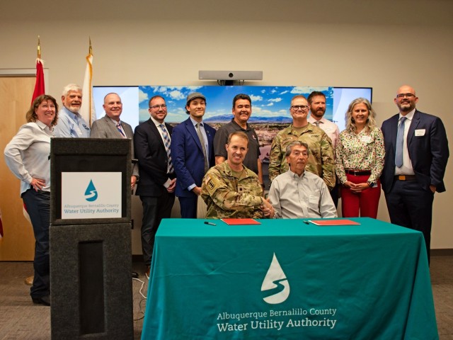 USACE, ABCWUA sign new water storage agreement for Abiquiu Reservoir