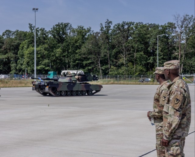 First batch of armored vehicles arrives at Powidz APS-2 worksite