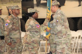 AFSBn-NEA welcomes Woodard, bids farewell to Reed, in change of command ceremony