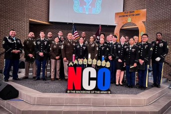 The 9th Hospital Center Upholds a Cherished Tradition by Hosting the Non-Commissioned Officer Induction Ceremony at Ft. Cavazos, Texas