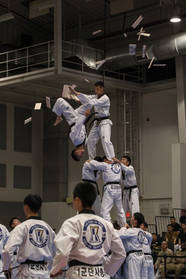 2024 Combat Taekwondo Exhibition at Camp Casey