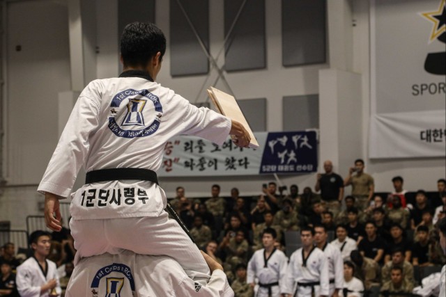 2024 Combat Taekwondo Exhibition at Camp Casey