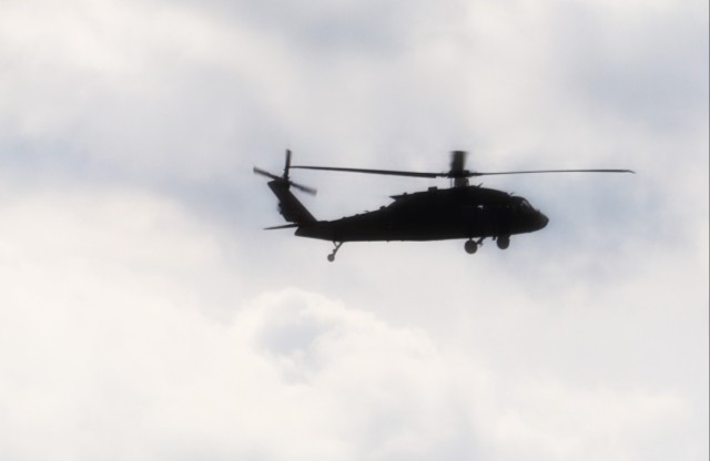 UH-60 Black Hawk training operations at Fort McCoy