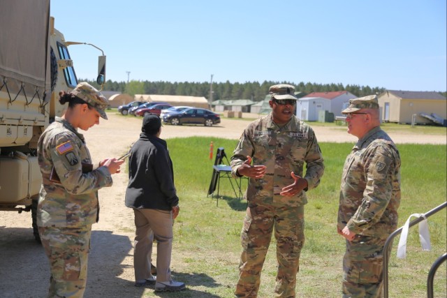Army Reserve&#39;s top enlisted leader visits Fort McCoy
