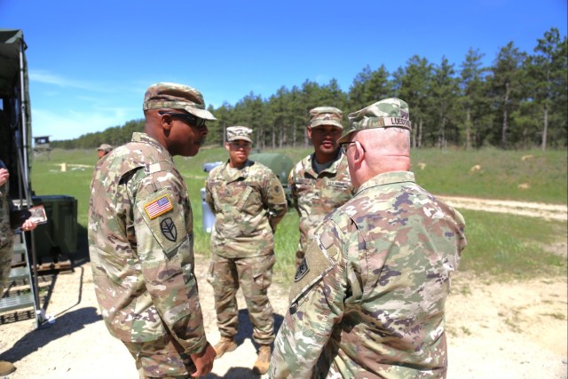 Army Reserve&#39;s top enlisted leader visits Fort McCoy