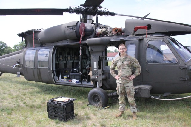 UH-60 Black Hawk training operations at Fort McCoy