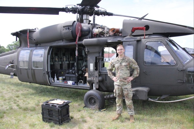 UH-60 Black Hawk training operations at Fort McCoy