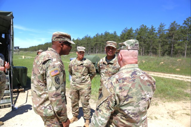 Army Reserve&#39;s top enlisted leader visits Fort McCoy