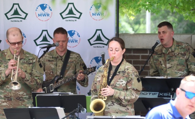 204th Army Band brings musical talents to Fort McCoy&#39;s 2024 Army Birthday Celebration