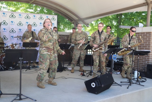 204th Army Band brings musical talents to Fort McCoy&#39;s 2024 Army Birthday Celebration