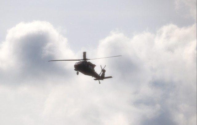UH-60 Black Hawk training operations at Fort McCoy
