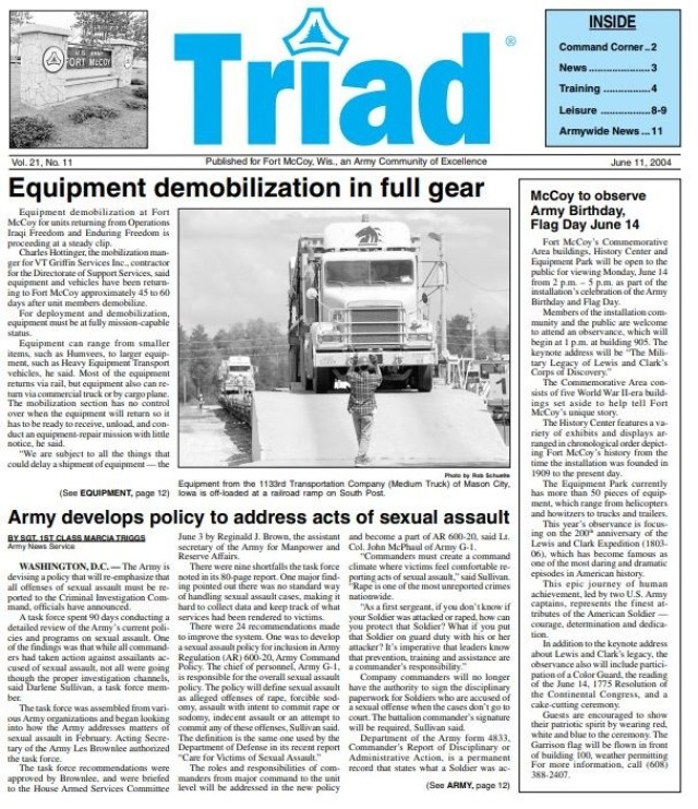 This Month in Fort McCoy History — June