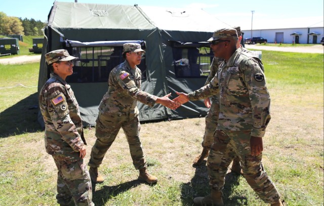 Army Reserve&#39;s top enlisted leader visits Fort McCoy