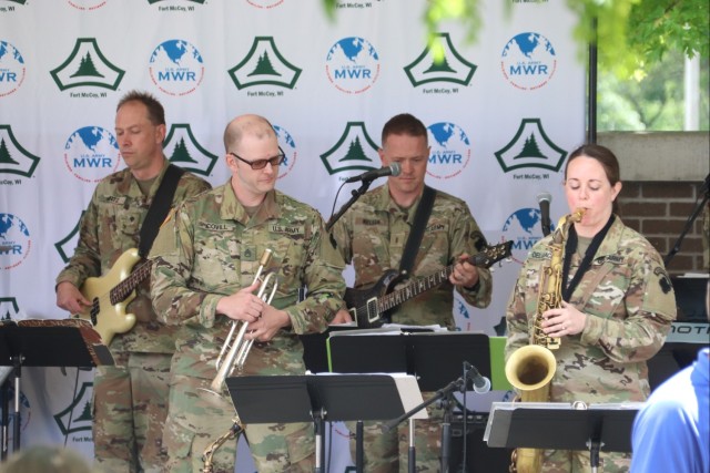 204th Army Band brings musical talents to Fort McCoy&#39;s 2024 Army Birthday Celebration