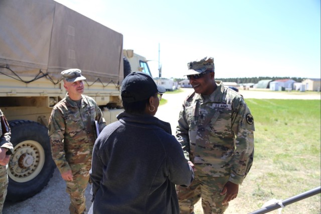 Army Reserve&#39;s top enlisted leader visits Fort McCoy