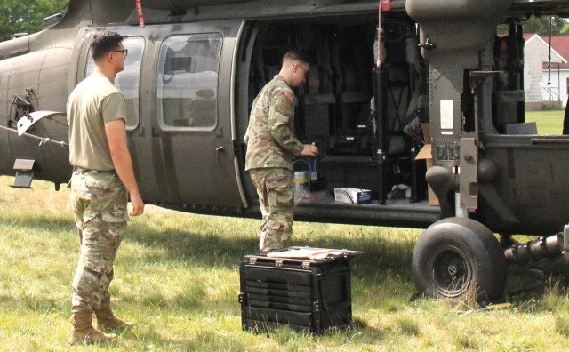 UH-60 Black Hawk training operations at Fort McCoy