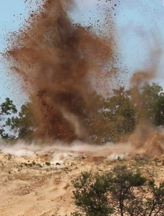 Demo time: Wisconsin Guard’s 106th Engineers conduct quarry blasts supporting Fort McCoy project
