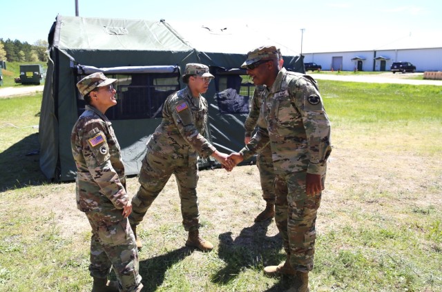 Army Reserve&#39;s top enlisted leader visits Fort McCoy