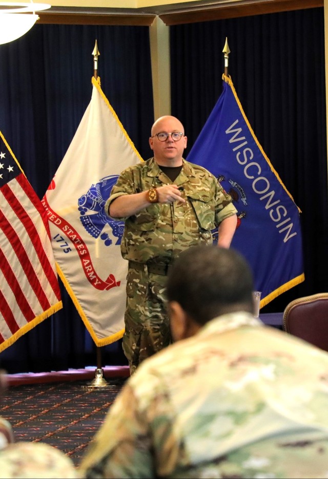 British Army staff officer visits Fort McCoy to bolster U.S., U.K. interoperability