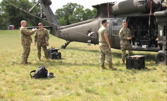 UH-60 Black Hawk training operations at Fort McCoy