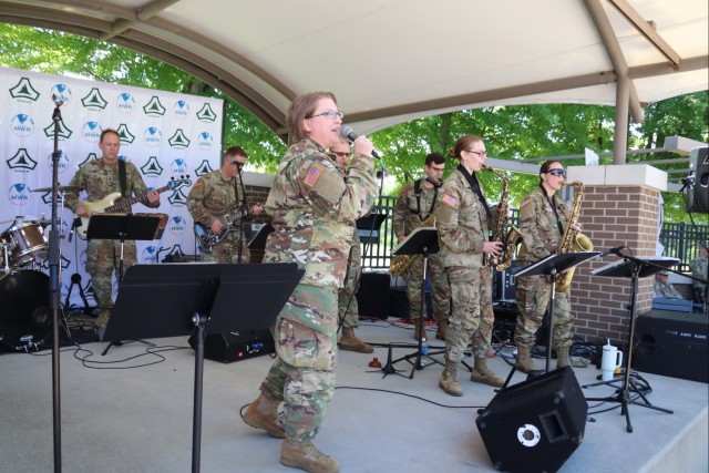204th Army Band brings musical talents to Fort McCoy&#39;s 2024 Army Birthday Celebration