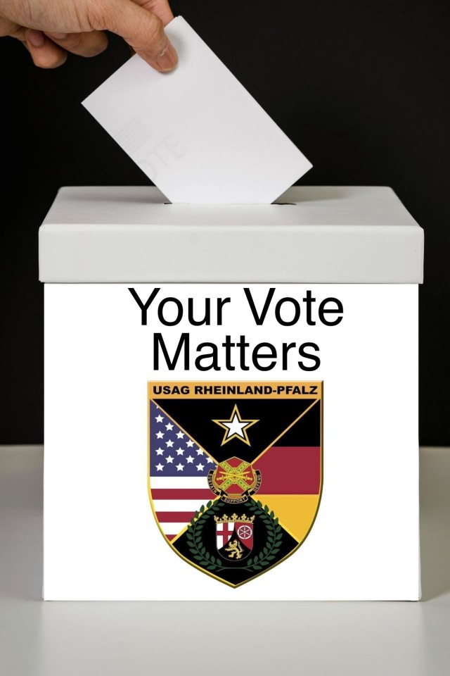 Your Vote Matters! USAG Rheinland-Pfalz Provides A Guide To Absentee ...