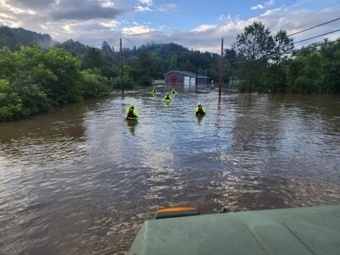 Vermont National Guard rescues Beryl flood victims