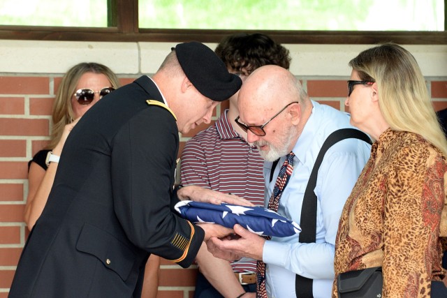 Receiving the Flag