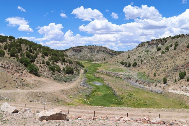 Matthews Canyon Dam outlet