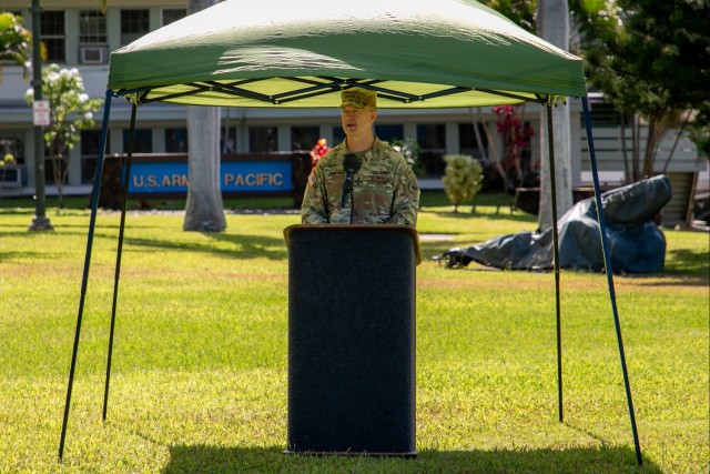USARPAC DCG Presides over CE-SOHMS Star Ceremony