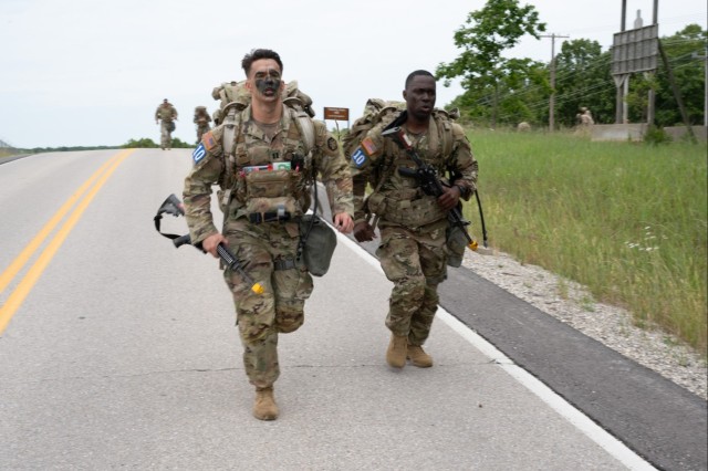 Capt. Evan Shortsleeve (left) and Sgt. Billy Akebe (right)