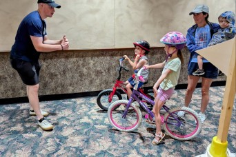 Fort Drum FMWR hosts annual Bike Rodeo to promote safety