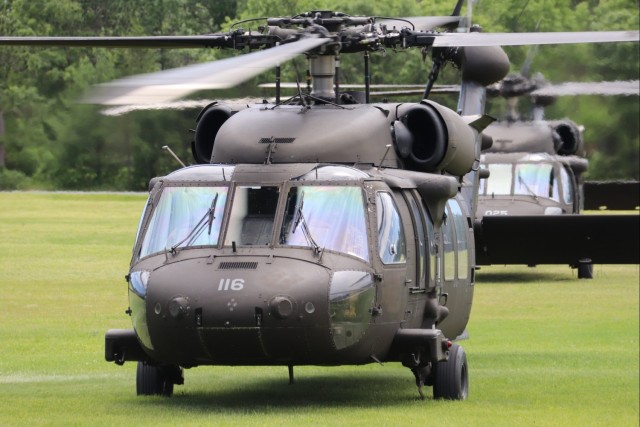 UH-60 Black Hawk training operations at Fort McCoy