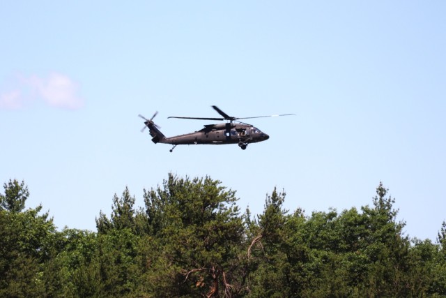UH-60 Black Hawk training operations at Fort McCoy