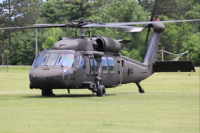 June 2024 UH-60 Black Hawk training operations at Fort McCoy