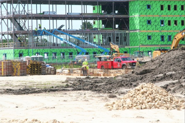 Fourth, $27.3 million barracks project continue at Fort McCoy