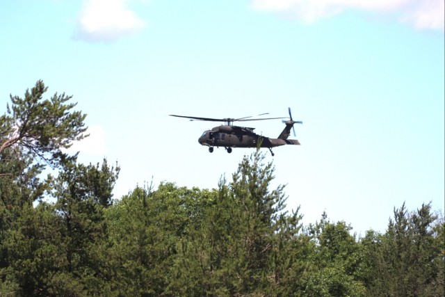 UH-60 Black Hawk training operations at Fort McCoy