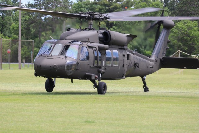 June 2024 UH-60 Black Hawk training operations at Fort McCoy