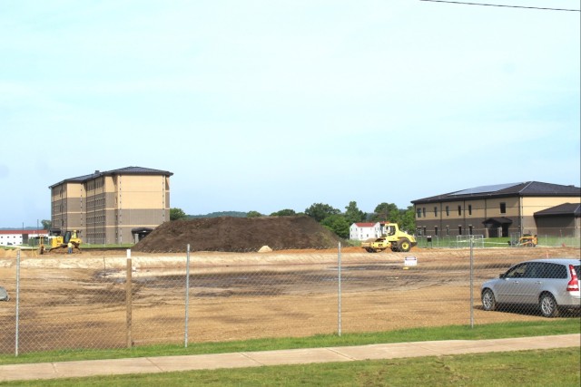 June 2024 contractor work on fourth barracks project at Fort McCoy