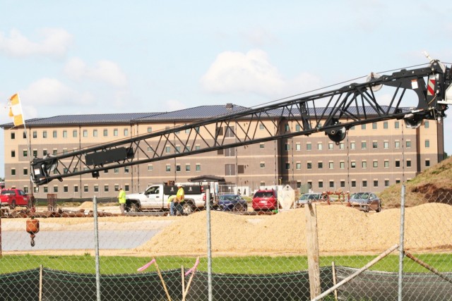 Fourth, $27.3 million barracks project continue at Fort McCoy