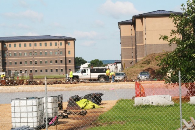 Fourth, $27.3 million barracks project continue at Fort McCoy