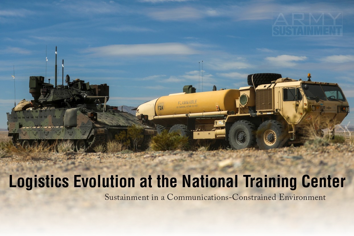 Logistics Evolution at the National Training Center | Sustainment in a  Communications-Constrained Environment | Article | The United States Army