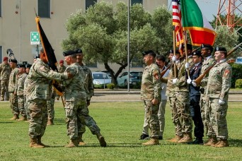 Gainey assumes command of US Army Southern European Task Force, Africa (SETAF-AF) from Wasmund in Italy