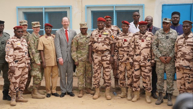 US and Chad forces conduct military medical exercise in N&#39;Djamena