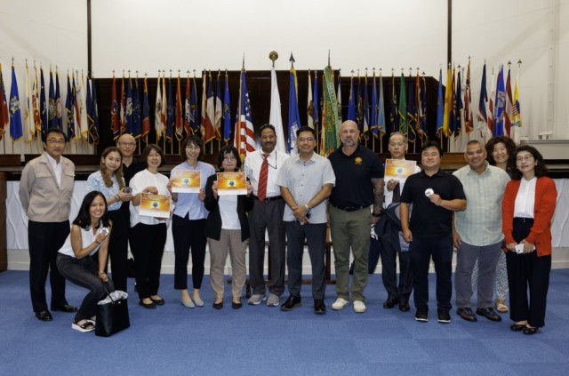 US Army Garrison Japan leaders thank workforce team, local residents for community support