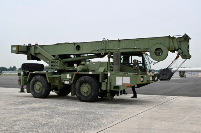 UH-60 Black Hawk Helicopter is transported to BEST Program