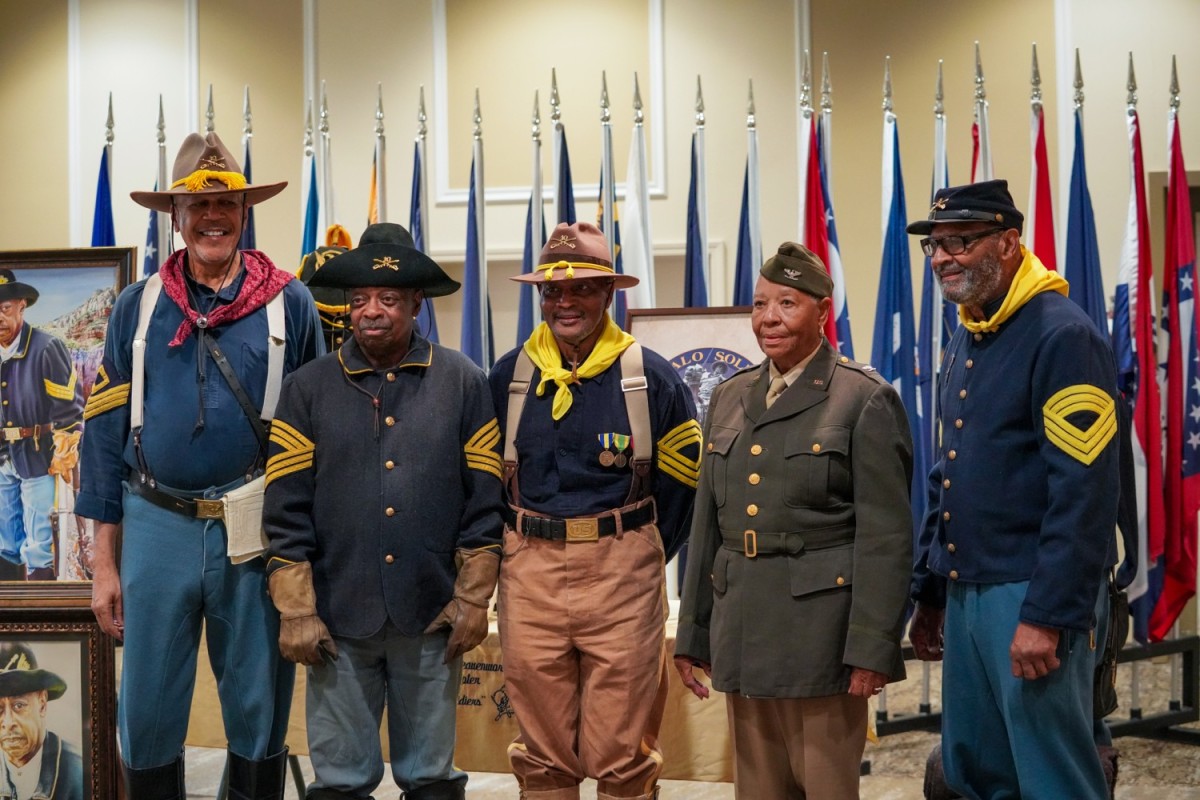 Fort Leavenworth Ceremony Commemorates Buffalo Soldiers Day 