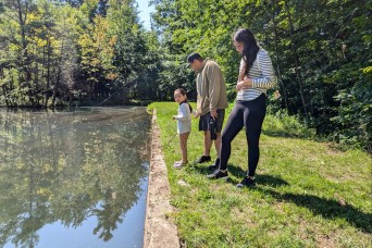 Fort Drum community members stroll the trails on a mindful journey