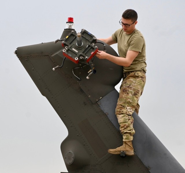 UH-60 Black Hawk Helicopter is transported to BEST Program