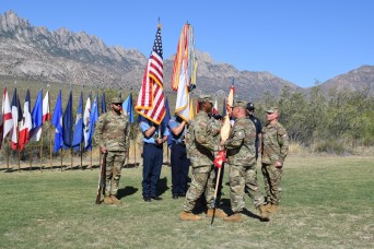 WSMR Garrison holds a Change of Command Ceremony for incoming commander